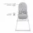 Scaun pentru alimentare KinderKraft Стульчик для кормления Kinderkraft Binci Light Grey (KHBINC00LGR0000)