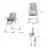 Стульчик для кормления KinderKraft Стульчик для кормления Kinderkraft Yummy Gray (KKKYUMMGRY0000)