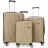 Valiza CCS Комплект чемоданов CCS 5223 Set Mink