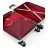 Valiza CCS Комплект чемоданов CCS 5239 Set White/Antrasite
