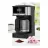 Aparat de cafea Heinner Кофеварка Heinner HCM-DD900BKSS 900 Вт | 1.8 л | Цифровой дисплей с сенсорным управлением | Регулируемая крепость кофе | Функция самоочистки | Поддержание температуры в течение 120 минут, Черный