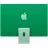 PC All-in-One APPLE Apple iMac 24" MWUY3RU/A Green  (M4 10‑core CPU and 10‑core GPU, 16GB, 256GB SSD)