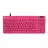 Игровая клавиатура LOGITECH Gaming Keyboard Logitech G PRO X TKL Rapid, Mechanical, Magnetic Analog Linear SW, Macro, Media сontrols, Detachable cable, RGB, 1.8m, USB, EN,Magenta