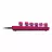 Игровая клавиатура LOGITECH Gaming Keyboard Logitech G PRO X TKL Rapid, Mechanical, Magnetic Analog Linear SW, Macro, Media сontrols, Detachable cable, RGB, 1.8m, USB, EN,Magenta
