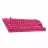 Игровая клавиатура LOGITECH Gaming Keyboard Logitech G PRO X TKL Rapid, Mechanical, Magnetic Analog Linear SW, Macro, Media сontrols, Detachable cable, RGB, 1.8m, USB, EN,Magenta