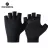 Вело перчатки RockBros Manusi de ciclism ROCKBROS, cu jumatate de deget, marime M, Negru - 16220052