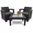 Set mobilier de gradina Gardenline ZUM0852 (Anthracite)