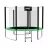 Trambulina Gardenline Trambulina cu plasa de protectie GardenLine TRA4279 (Black/Green)