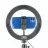 Trepied Proove Tripod cu Lampa Circulara Cellularline Selfie Ring 8", Black
