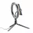 Trepied Proove Tripod cu Lampa Circulara Cellularline Selfie Ring 8", Black