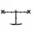 Настенное крепление GEMBIRD Table/desk stand for 2 monitors Gembird MS-D2ST-02, 13"-32", max.8kg,  VESA: 75x75, 100x100