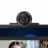 Web camera LENOVO Camera Lenovo QHD, 4MP, FOV 90°/78°65°, Auto focus, Auto framing, Auto light adjustment, Directional mic, Privacy shutter, 95g, USB-C/A, Black