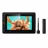 Digitazer XP Pen Graphic Display XP Pen Artist 13.3 Pro V2, 11.6” × 6.54”, Full HD, X3 Pro Smart Chip Stylus, 16384 Levels, 5080 LPI, USB-C, Black