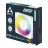 Вентилятор для корпуса ARCTIC Case/CPU FAN Arctic P14 Pro Reverse A-RGB White, A-RGB PWM Fan with Cable Splitter, 140x140x30 mm, 4-Pin-Connector + 4-Pin-Socket, 400-2650rpm, Airflow 98 cfm / 166.5 m3/h, ACFAN00324A