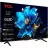Televizor TCL 55" LED SMART TV TCL 55P71K, QLED 4K UHD, Google TV, Black