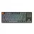 Gaming keyboard Keychron Keychron K8 Max QMK Wireless Custom Mechanical Keyboard Russian Layout (K8M-J3-RU), Black, 80% TKL layout, Aluminium Frame, RGB Backlight, Keychron Super Mechanical Brown Switch, Hot-Swap, 2.4GHz&Bluetooth, USB Type-C, gamer (tastatura/клавиатура)