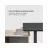Стол офисный Lumi Lumi S12-22RE-B Electric Single-Motor Sit-Stand Desk, Black, 1200x600mm, Height Range 720-1140mm, Weight Capacity 70Kg, Button Control Panel