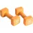 Haltera Dumbbell Гантель Pure Neopren Dumbbell Set 2x4kg