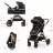 Carucior KinderKraft Коляска Kinderkraft Esme 2in1 Black (KSESME00BLK2000)