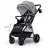 Carucior KinderKraft Коляска Kinderkraft Grande 2 Moonlight Grey (KSGRAN02GRY0000)