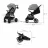 Carucior KinderKraft Коляска Kinderkraft Grande 2 Moonlight Grey (KSGRAN02GRY0000)