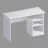 Masa de birou Hanah Письменный стол Hanah Home Bahar White
