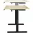 Masa de birou Sense7 Письменный стол Sense7 Nojo 140x70 Black Pine