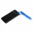 SSD VERBATIM M.2 External SSD 256GB  Verbatim Pocket USB 3.2 Gen 2, Black/Blue, USB-C, Sequential Read/Write: up to 1000/1000 MB/s, Windows®, Mac, Keyring and Cable Holder, Portable, Compact, Rugged and Perfect for travel, Ultra-lightweight, Cloth bag, Nero Backu