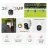 Camera IP MERCUSYS Outdoor IP Security Camera  MERCUSYS MC510, White, No Hub Required, FHD+ (2304x1296), Pan/Tilt 360° horizontal / 130° vertical, WiFi, Video resolution: FHD (1920x1080), 2-way audio, IP65 Weatherproof, Privacy Mode, Motion detection/Tracking, Night Vi