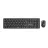 Kit (keyboard+mouse) GEMBIRD Gembird KBS-WMS-01-CYRL, Silent key Pro Business wireless desktop set, 2.4 GHz wireless full size keyboard and mouse, Single USB nano-receiver, Mouse dpi 1000-5000, RU-layout, Black