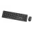 Kit (keyboard+mouse) GEMBIRD Gembird KBS-WMS-01-CYRL, Silent key Pro Business wireless desktop set, 2.4 GHz wireless full size keyboard and mouse, Single USB nano-receiver, Mouse dpi 1000-5000, RU-layout, Black