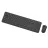 Kit (keyboard+mouse) GEMBIRD Gembird KBS-WPS-01-CYRL, Pro Business wireless desktop set, 2.4 GHz wireless full size keyboard and mouse, Single USB nano-receiver, Mouse dpi 1200, RU-layout, Black