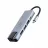 Cablu USB GEMBIRD Gembird  A-CM-COMBO5-04, USB Type-C 5-in-1 multi-port adapter (Hub + HDMI + PD + LAN),  2-port hub: USB 3.2 Gen 1 (5 Gbps) port and USB 2.0 port, 4K HDMI, Gigabit LAN port, 87W Power Delivery, durable premium style metal housing