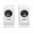 Колонка EDIFIER Edifier R20BT White, 2.0/ 5W (2x2.5W) RMS, USB powered & audio, wooden, (2.75”), Bluetooth 6.0, AUX input and headphone jack, Built-in ambient lighting system, EDIFIER ConneX mobile app