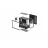 Carcasa fara PSU DEEPCOOL DEEPCOOL ”CG380 3F” mATX Case, Panoramic with Side-Window Tempered Glass Side & Front Panel, without PSU, Tool-less, Pre-installed: Side 2x ARGB 120mm Reversible PWM fans, Rear 1xARGB PWM 120mm fan, Support Top radiator 360mm, Magnetic dust filters,