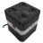Stabilizator SVEN SVEN VR-F2000U, 530W, Automatic Voltage Regulator, 4x Schuko outlets, Additional outputs 2 USB-A and 1 USB type-C, Input voltage: 170-285V, Output voltage: 230V ± 10%, input and output voltage digital indicator on the front panel, Power supply delay