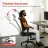 Fotoliu Gaming Lumi LumiVida Ergonomic Office Chair LV-CH05-37, Black, Adjustable Headrest, Lumbar Support, Breathable Mesh Back, Fixed Armrest, Pneumatic Seat-Height Adjustment, 340mm Nylon Base, 60mm PU Caster,100mm Class 3 Gas Lift, Weight Capacity 150Kg