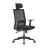 Fotoliu Gaming Lumi LumiVida Ergonomic Office Chair LV-CH05-37, Black, Adjustable Headrest, Lumbar Support, Breathable Mesh Back, Fixed Armrest, Pneumatic Seat-Height Adjustment, 340mm Nylon Base, 60mm PU Caster,100mm Class 3 Gas Lift, Weight Capacity 150Kg