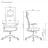 Fotoliu Gaming Lumi LumiVida Ergonomic Office Chair LV-CH05-37, Black, Adjustable Headrest, Lumbar Support, Breathable Mesh Back, Fixed Armrest, Pneumatic Seat-Height Adjustment, 340mm Nylon Base, 60mm PU Caster,100mm Class 3 Gas Lift, Weight Capacity 150Kg