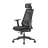 Игровое геймерское кресло Lumi LumiVida Ergonomic Office Chair LV-CH05-40,Black,Adjustable Headrest, Lumbar Support,Breathable Mesh Back, Adjustable Armrest, Pneumatic Seat-Height Adjustment, Seat Depth Adj., 340mm Nylon Base, PU Caster, 100mm Class 3 Gas Lift, Weight Capacity 150
