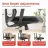 Игровое геймерское кресло Lumi LumiVida Ergonomic Office Chair LV-CH05-40,Black,Adjustable Headrest, Lumbar Support,Breathable Mesh Back, Adjustable Armrest, Pneumatic Seat-Height Adjustment, Seat Depth Adj., 340mm Nylon Base, PU Caster, 100mm Class 3 Gas Lift, Weight Capacity 150