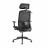 Fotoliu Gaming Lumi LumiVida Ergonomic Office Chair LV-CH05-18, Black, Headrest, Elastic Breathable Mesh Seat and Back, Pneumatic Seat-Height Adjustment,  Nylon Base, PU Hooded Caster, 100mm Class 4 Gas Lift, Weight Capacity 150 Kg