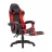 Fotoliu Gaming Lumi LumiVida Gaming Chair with Headrest & Lumbar Support LV-CH06-12-04, Black/Red, PVC Leather, Linkage Armrest, 320mm Nylon Plastic Base, 50mm Nylon Caster, 100mm Class 2 Gas Lift, Footrest, Weight Capacity 120 Kg