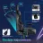Игровое геймерское кресло Lumi LumiVida Gaming Chair with Headrest & Lumbar Support & RGB Lights LV-CH06-30, Black, PVC Leather, 2D Armrest, Steel Frame, 350mm Nylon Plastic Base, Nylon Caster, 80mm Class 4 Gas Lift, Weight Capacity 150 Kg