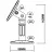 Suport p-u proiector VESTA Suport pe perete Reflecta Sono 5.1 Universal Speaker Brackets, White, Alb