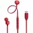 Casti cu fir JBL Tune 310C Red