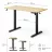 Masa de birou Sense7 Письменный стол Sense7 Nojo Light 120x60 Light Brown