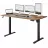 Masa de birou Sense7 Письменный стол Sense7 Nojo Light 140x70 Dark Brown