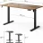 Masa de birou Sense7 Письменный стол Sense7 Nojo Light 140x70 Dark Brown