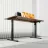 Masa de birou Sense7 Письменный стол Sense7 Nojo Light 140x70 Dark Brown